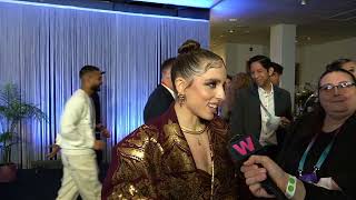 🇮🇹 Angelina Mango (Italy) @ Eurovision 2024 Turquoise Carpet Opening Ceremony | Interview