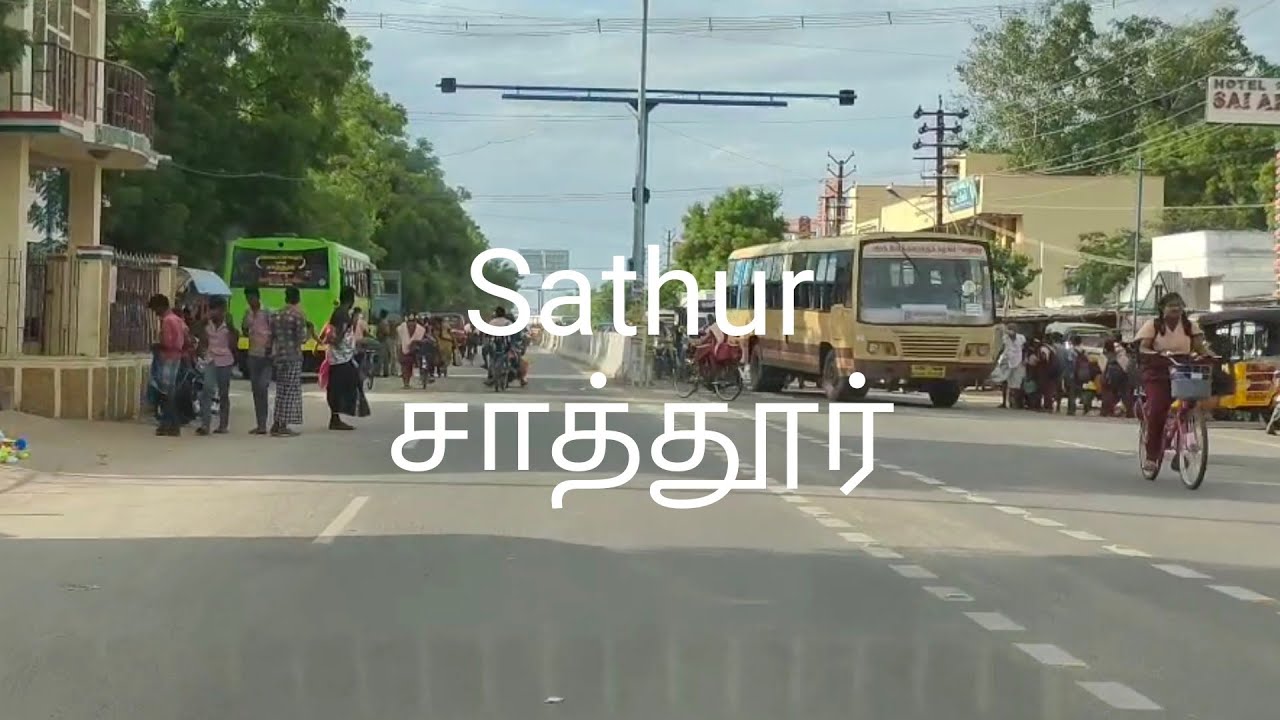 Sathur - Morning - Drive - Tamilnadu -  India - HD