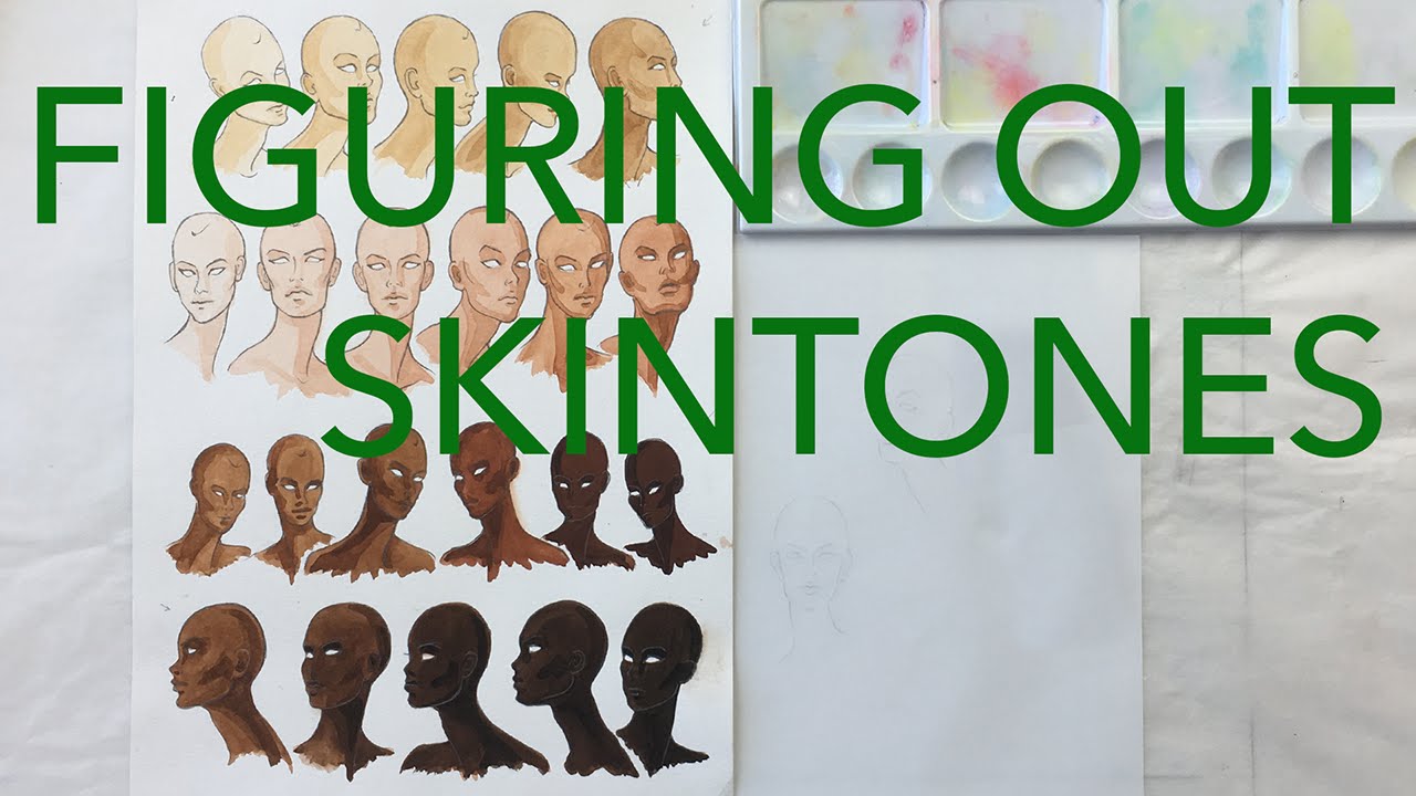 Fashion Illustration Tutorial: Skintones