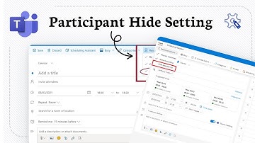 How to hide participants microsoft teams (Clean View)