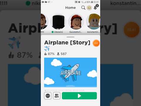 roblox (type your challenges in comments)  airplane story დამასაბსქრაიბეთ!