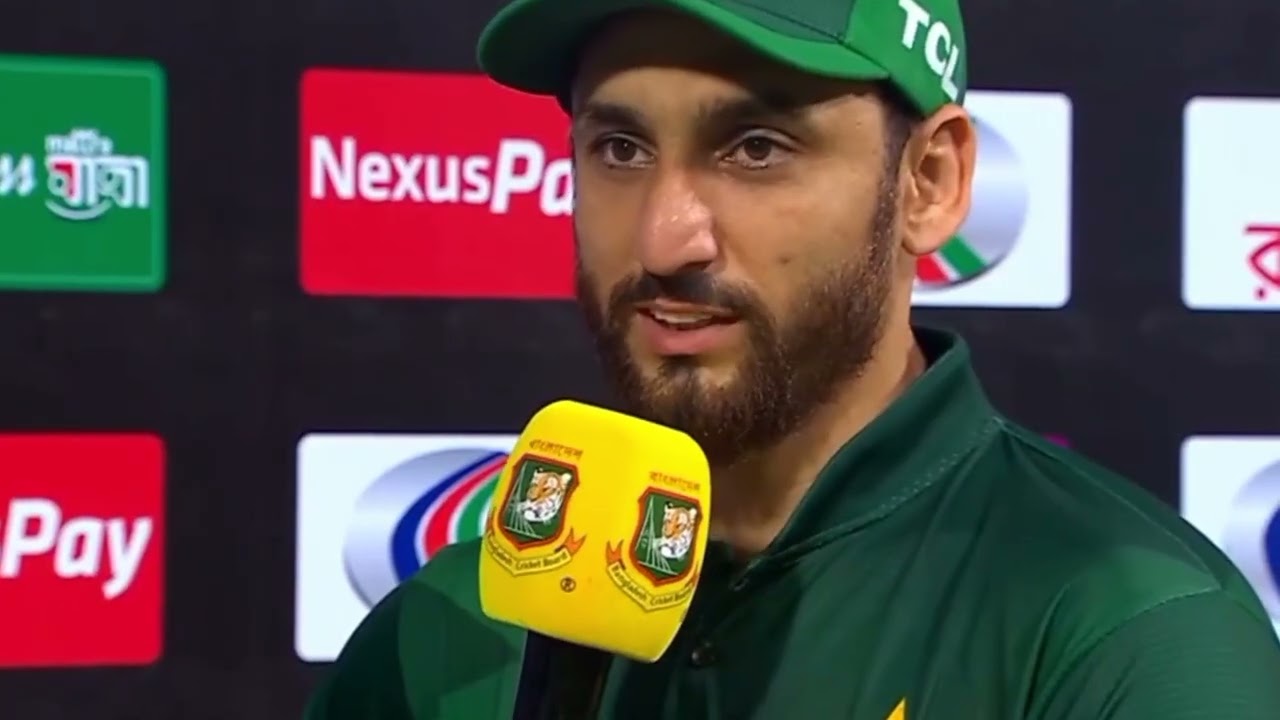 Salman Ali Agha Post Match Interview | Pakistan vs Bangladesh 1st T20I 2024