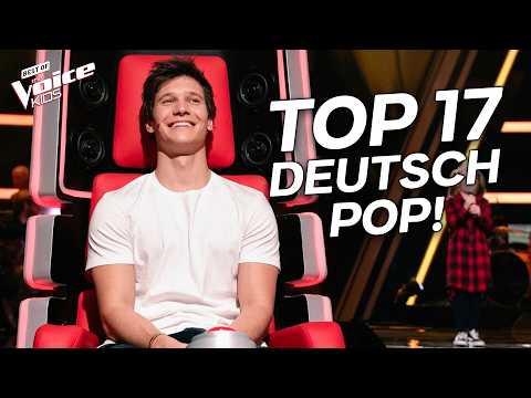 TOP 17 German Tracks Delivered with PURE POWER! | The Voice Kids Compilations