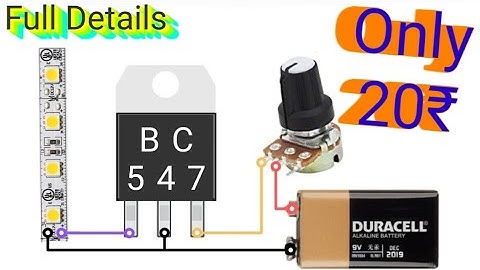 How to Control the Brightness of LED | Simple LED Dimmer Circuit, LED Dimmer #diyprojects @NicsLabs