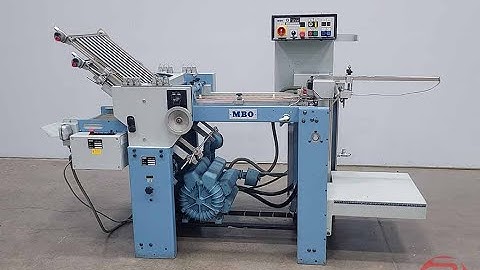 MBO T46 18" Pile Feed Paper Folder - 051123000091A
