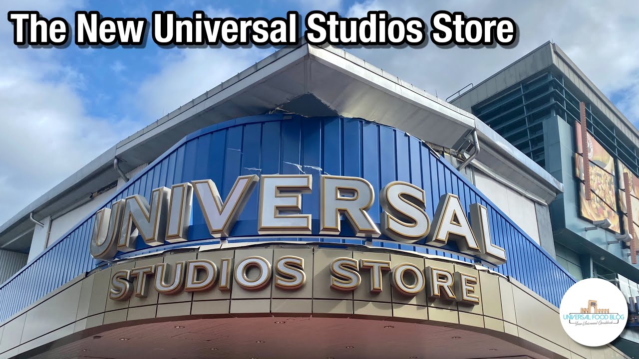 The New Universal Studios Store - YouTube