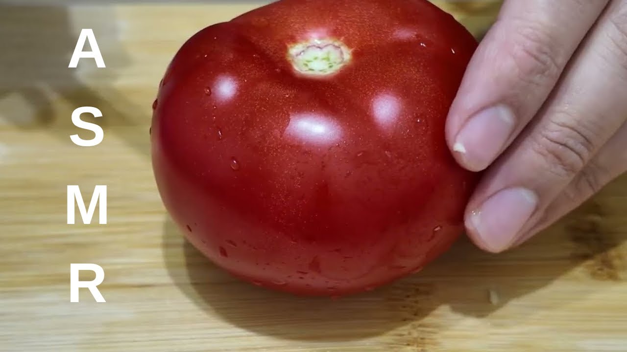 I'm Making Salad | Relaxing Chopping Sounds  [ ASMR ]-- NO TALKING !