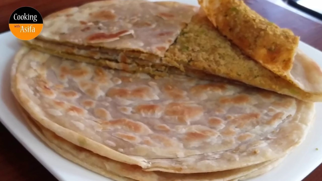 Crispy Paratha | Lachay dar Keema Bharay Parathay