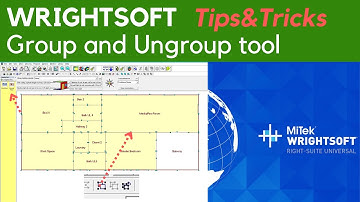 Wrightsoft: Tips&Tricks - Grouping and Ungrouping tool