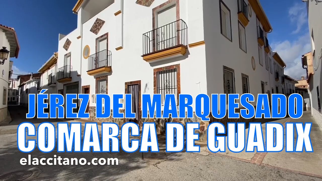 🔵 JEREZ DEL MARQUESADO en la cara norte de SIERRA NEVADA