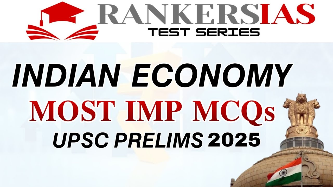 UPSC prelims Indian economy mcqs - YouTube