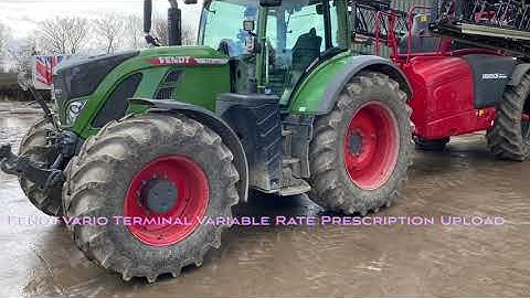 Fendt Variable Rate Prescription Upload - (Shapefiles)