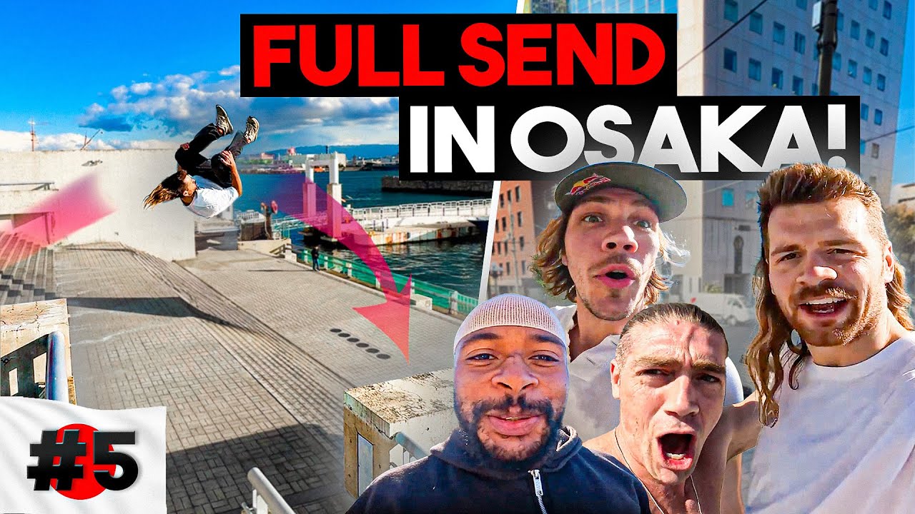 FULL SEND mit den BESTEN Athleten der Welt! 🇯🇵 | Parkour Jam in Osaka | Folge 5