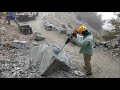 Rock busting  part 1