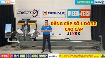 Máy cắt nhôm 2 đầu JLXSK CNC nội địa cao cấp