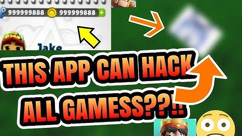 One app That Can Hack Any game , not Lucky Patcher Or Game Hacker