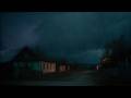 Stormy Village Street at Night | Deep Sleep with Powerful Rain and Soothing Thunder Ambience