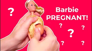 Unboxing Steffi Love Royal Baby Mommy Doll Opening Belly Surprise With Baby Inside Barbie Baby