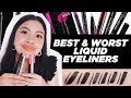 BEST & WORST AFFORDABLE LIQUID EYELINERS (Philippines) | Lorie Inciong