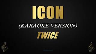 Icon - Twice Karaoke