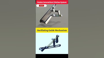 Mechanical Principle: Oscillating Guide Mechanism | Genius Engineering Innovation #shorts