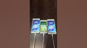 iPhone 6s on iOS 10 vs iPhone SE on iOS 10 vs iPhone 6s on iOS 15 boot up test #iphone6s #iphonese