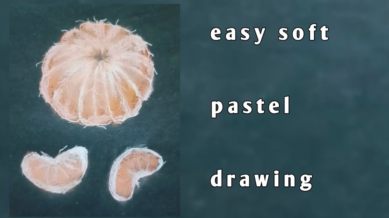 Easy Soft Pastel Drawing for Beginners | Step by Step Tutorial | Easy Soft Pastel Drawing 