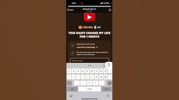 THIS HABIT CHANGE MY LIFE FOR 1 MONTH | MEMEFI New Video Code