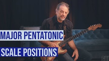 Major pentatonic scale positions and patterns with Andy Aledort