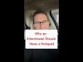 Law Firm Business Hacks Season 1 | Episode 17 - Why an Interviewee Should Have a Notepad