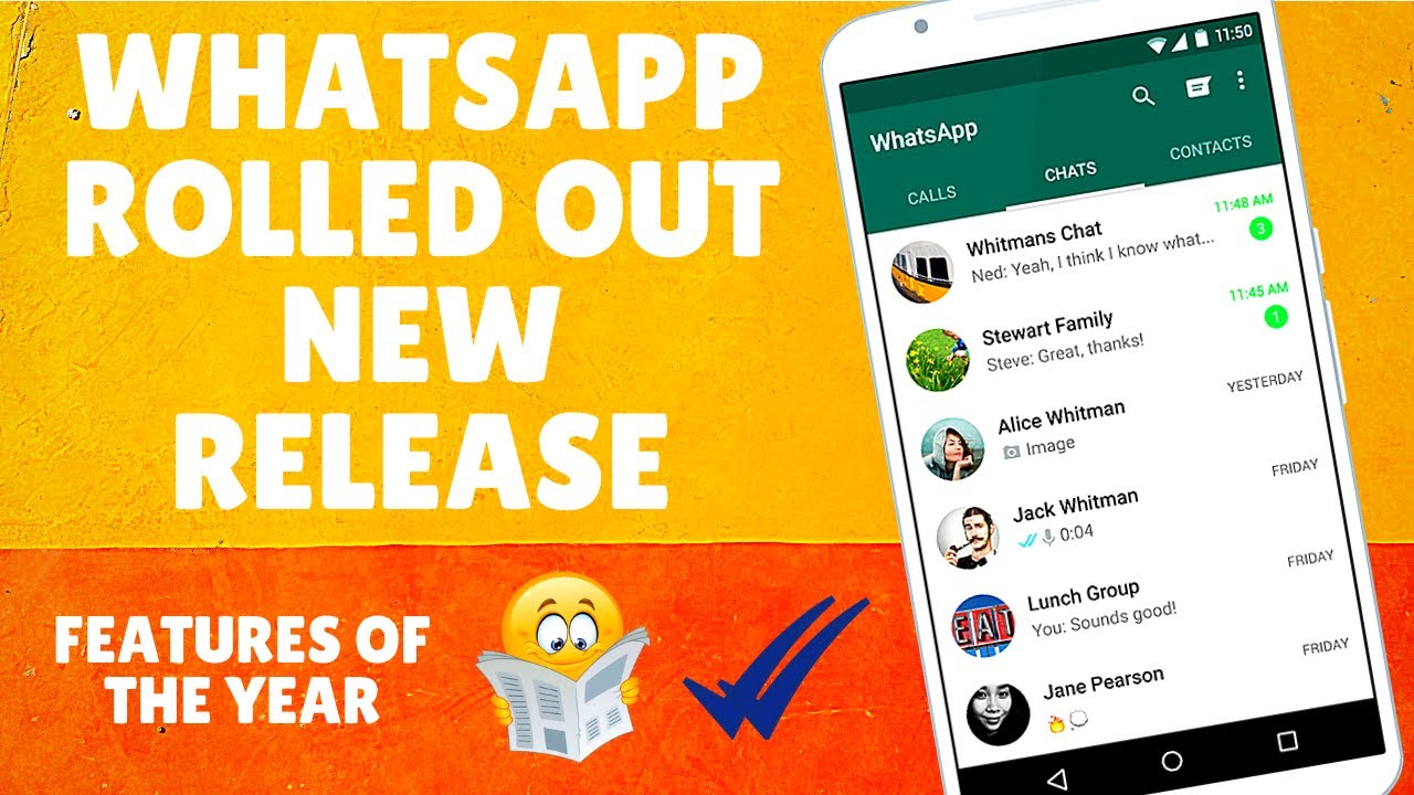 Whatsapp Rolled Out Latest Release! Animated Sticker, QR Code & Group Calling Features.