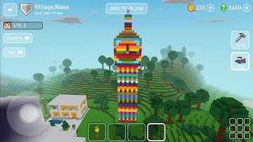 Colorful Big Ben - Block Craft 3d: Building Simulator Games for Free