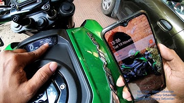 BAJAJ DOMINAR 2019 UG#HOW TO SET TIME ON DOMINAR 2019 # English Review#