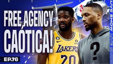 LILLARD DISPENSADO! AYTON NO LAKERS!! TURNER NO BUCKS! TUDO SOBRE A FREE AGENCY NO #CENTRALLIVESHOW