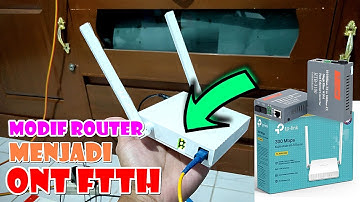 Tutorial Modif Router TP-Link WR820N + HTB Media Converter Jadi "ONT/ONU" 🤣🤣