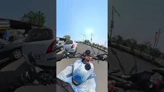 Guerrilla 450 Super breaking system.#guerrilla450review #breaking #viral #ytshorts #bike #automobile