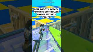 THESE FORTNITE CONTROLLER SETTINGS 🎮 MADE ME FEEL LIKE IM CHEATING (SOFT AIM) 😎