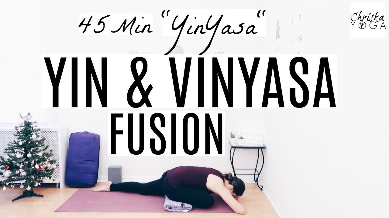 45 Min Restorative Yoga - Full Length Yoga Class - Calming Yoga - At Home  Yoga 