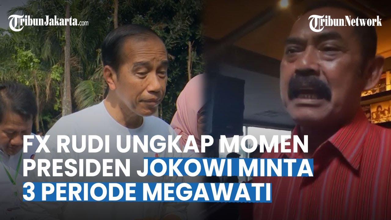 BLAK-BLAKAN! FX Rudy Ungkap Alasan Presiden Jokowi 'Pisah Jalan' dengan PDIP: Bukan soal Sakit Hati