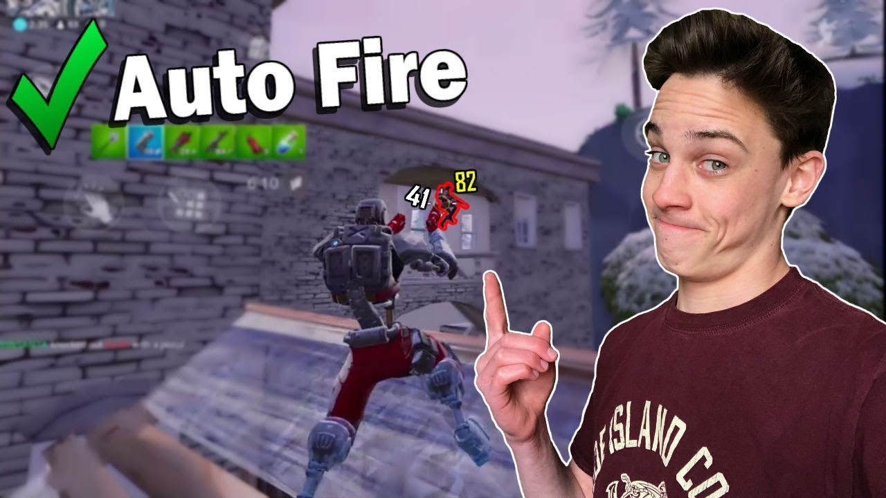 Using Auto Fire on Fortnite Mobile Part 2 - YouTube