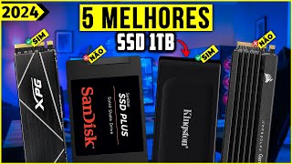 Os 5 Melhores SSD 1TB Em 2024! // Tem Bom e Barato, Externo, para PS5 e Outros.
