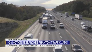 I-24 Motion tracks phantom traffic jams