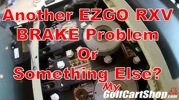 Another RXV Brake Problem | Or is it?