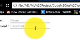 Tutorial Empire:How to Create Registration Form in HTML   Easy Step 2020