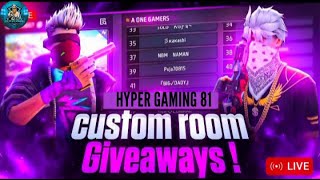 FREE FIRE LIVE GIVEAWAY CUSTOM ROOM | FF LIVE GIVEAWAY DIAMOND TEAM CODE || #FFLIVEGIVEAWAY#fflive