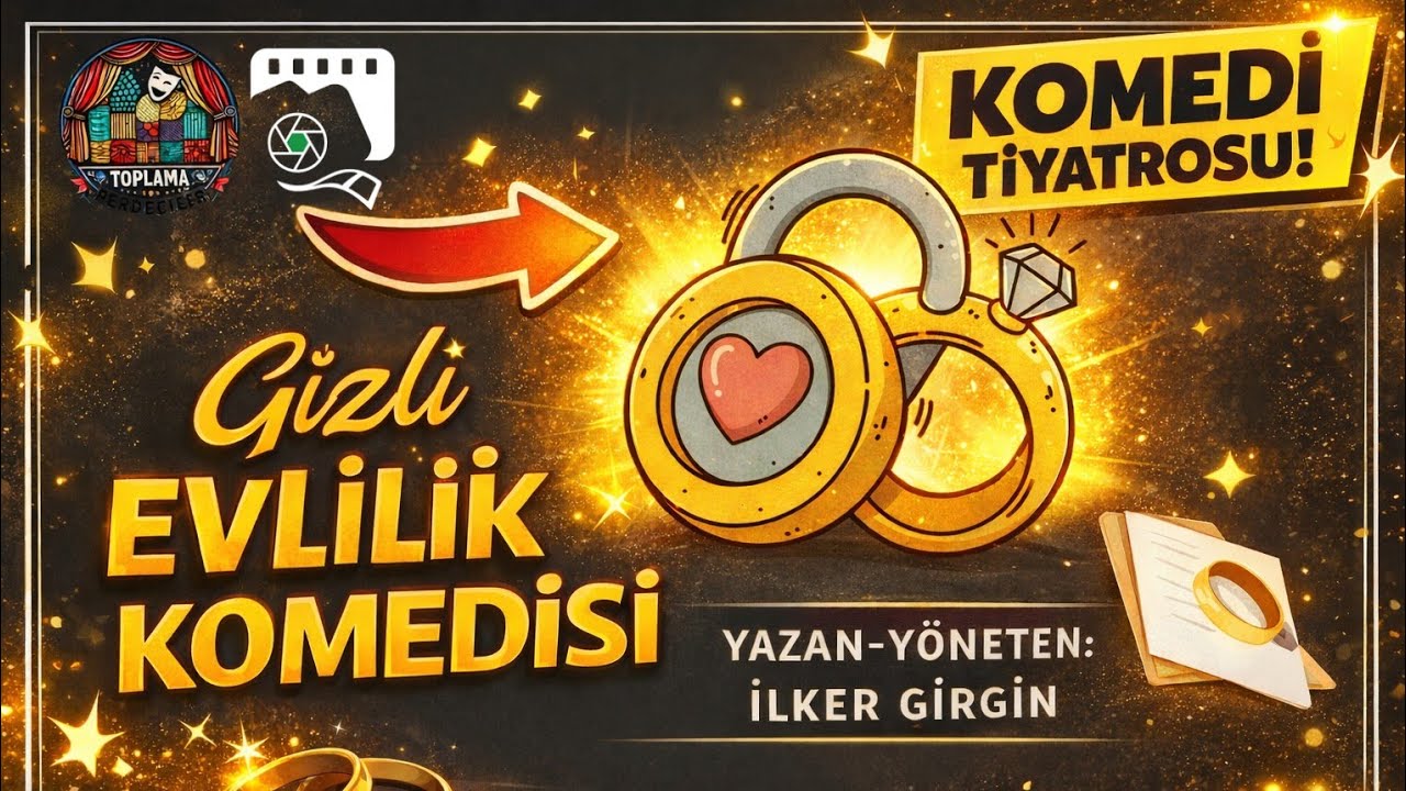 Gizli Evlilik Komedisi(İlker GİRGİN kaleminden TOPLAMA PERDECİLER TİYATRO TOPLULUĞU tiyatro oyunu)