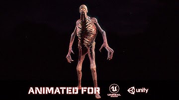Mutant 1  |  Game Ready 3D Model