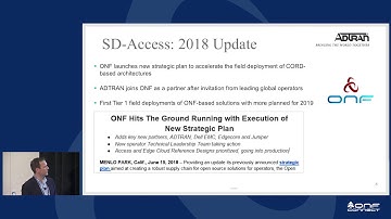 ONF Connect 18: Successful Strategies for Accelerating the Deployment of ONF Reference Designs