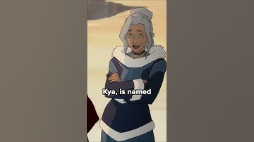 Aang Katara kids are named after 😮 #avatarthelastairbender