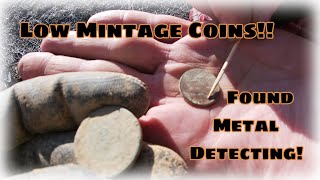 Low Mintage Coins Found!! Metal Detecting